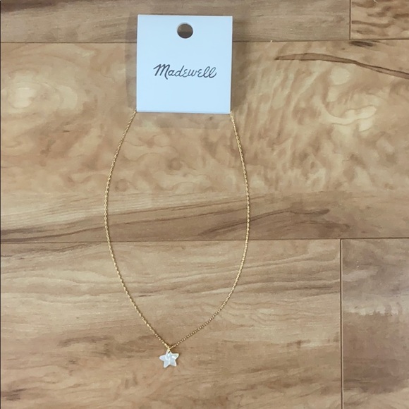 Madewell Mother of Pearl Star Necklace - Picture 2 of 8
